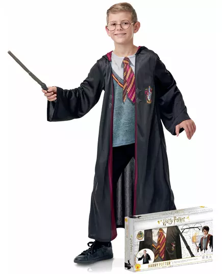 Box set kostýmu a doplňků Harry Potter, Velikost: 9-10 let (134 to 140 cm)
