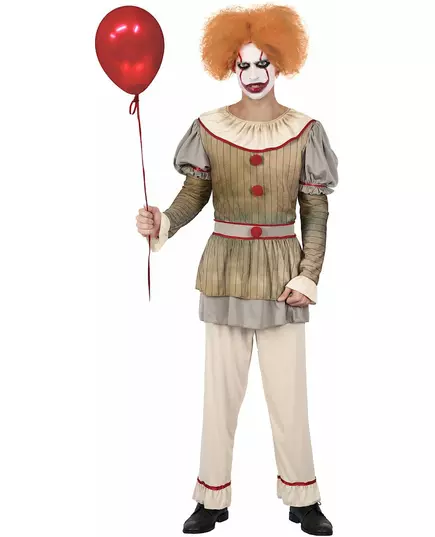 Psychopatický klaun kostým pro muže, Velikost: X-Large