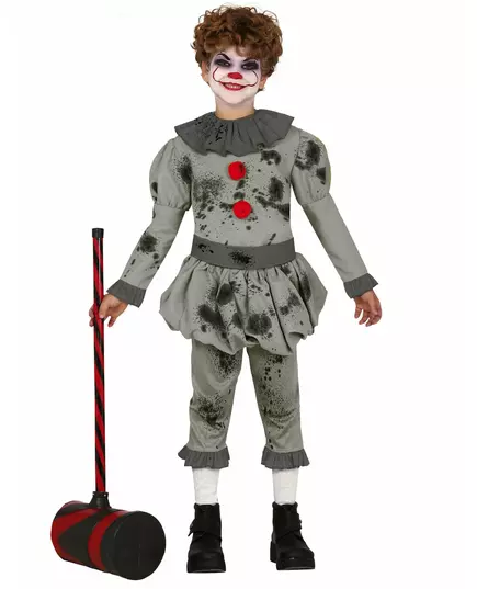 Psychopatický klaunský kostým pro chlapce, Velikost: 9 let (125-135 cm)