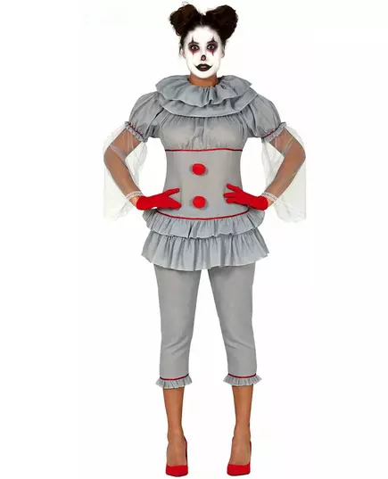 Psychopatický klaunský kostým – dámské kalhoty, Velikost: Medium (38-40)