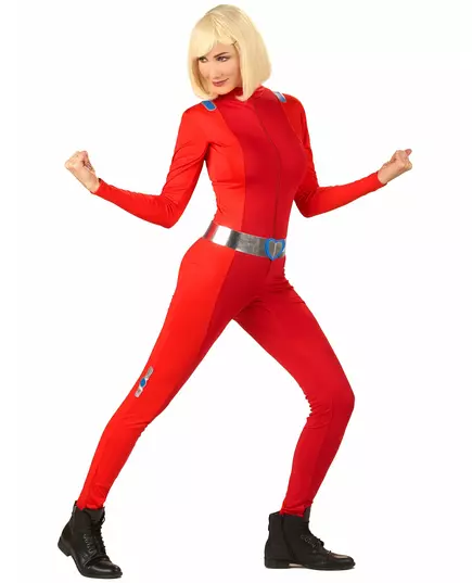 Dámský kostým Red Shock Spy, Velikost: XS