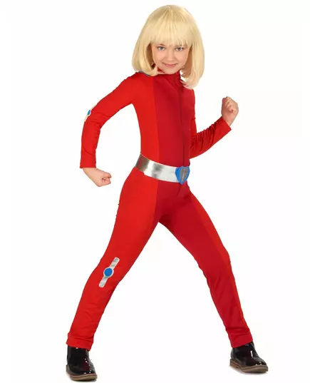 Dívčí kostým Red Shock Spy, Velikost: XXL 15-16 let(153-158 cm)