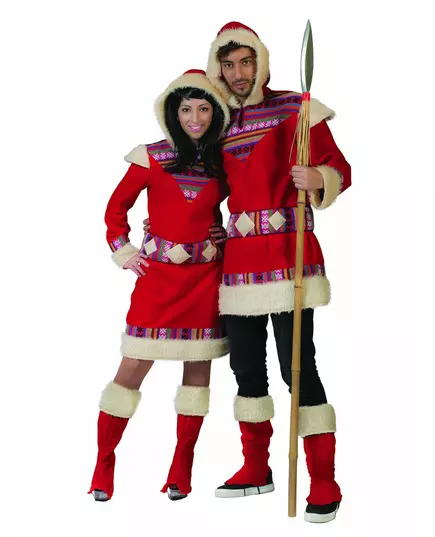 Kostým Nanook Inuit pro muže, Velikost: Small/Medium