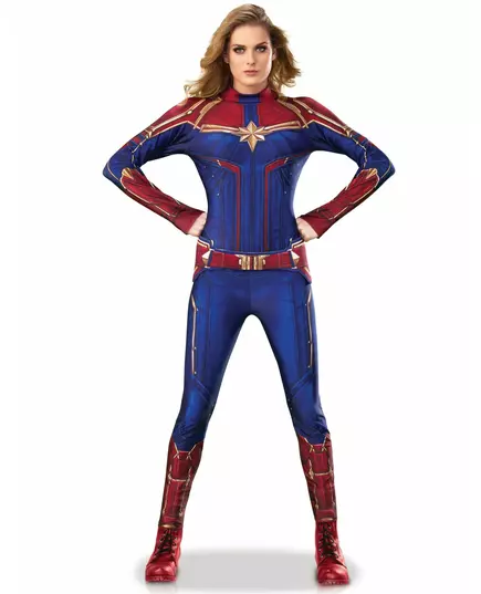 Luxusní kostým Captain Marvel pro ženy, Velikost: Large