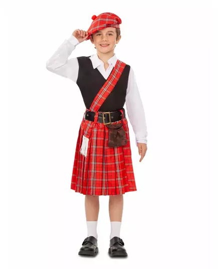 Kostým malého skotského chlapce, Velikost: 9 let (122 - 134 cm)
