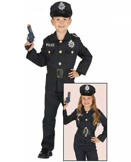Dětský kostým policisty, Velikost: 10-12 let (142-148 cm)