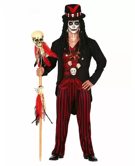 Voodoo kněz kostým pro muže, Velikost: X-Large (54-56)