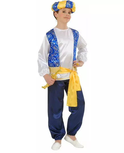 Kostým arabského prince pro děti, Velikost: 8-10 let (140 cm)