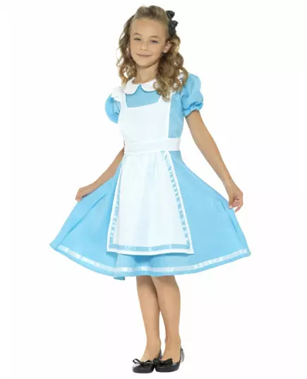 Wonderland princezna kostým pro dívky, Velikost: 10-12 let (145/158 cm)