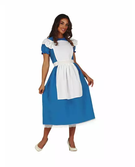 Modrý „marvelous“ princeznovský kostým pro ženy, Velikost: Large (42-44)