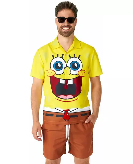 Suitmeister SpongeBob SquarePants letní kostým pro dospělé, Velikost: X-Large (EU 56-58)