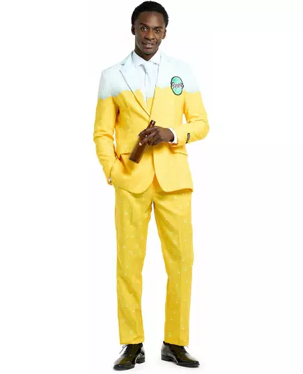 Pánský kostým Mr. Beer Yellow Suitmeister, Velikost: Large (EU 52-54)