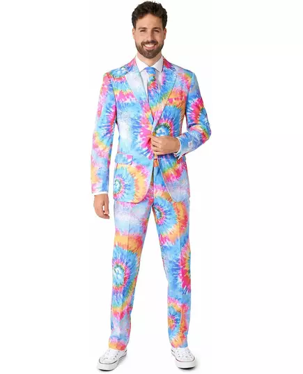Mr. Tie-Dye kostým Opposuits pro dospělé, Velikost: Large/X-Large (EU 56)