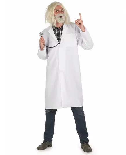 Kostým pláště vědce-doktora pro dospělé, Velikost: X-Large
