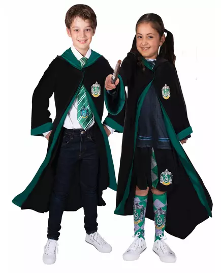 Klasický dětský kostým Harry Potter Slytherin, Velikost: 8-10 let (123 to 140 cm)