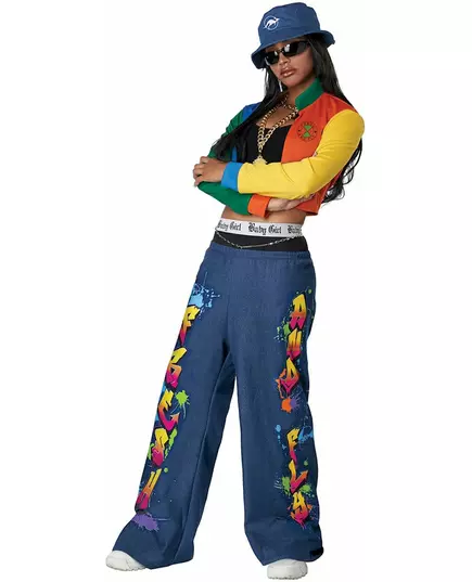 90s hip hop kostým pro ženy, Velikost: X-Small (36/38)