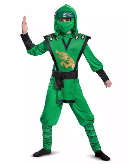 LEGACY deluxe kostým Lloyd Ninjago® – LEGO děti, Velikost: 7-8 let (124 - 136 cm)