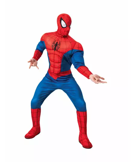 Deluxe Spiderman kostým pro dospělé, Velikost: X-Large