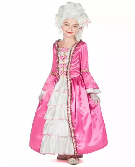 Kostým Marie Antoinetty pro děti, Velikost: 7-9 let(120-130 cm)