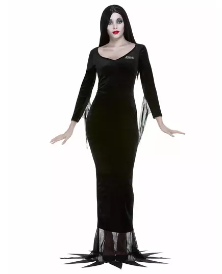 Kostým Morticia Addams Family pro ženy, Velikost: Medium