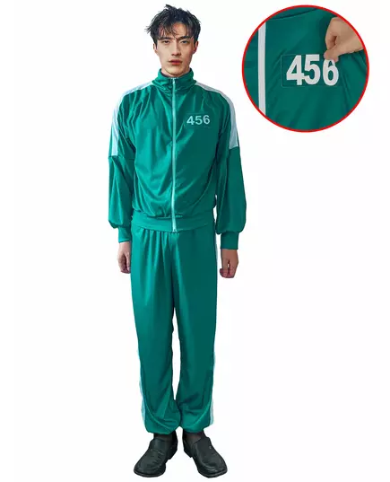 Kostým účastníka hry pro dospělé s nastavitelným číslem, Velikost: Large/X-Large (160-190cm)