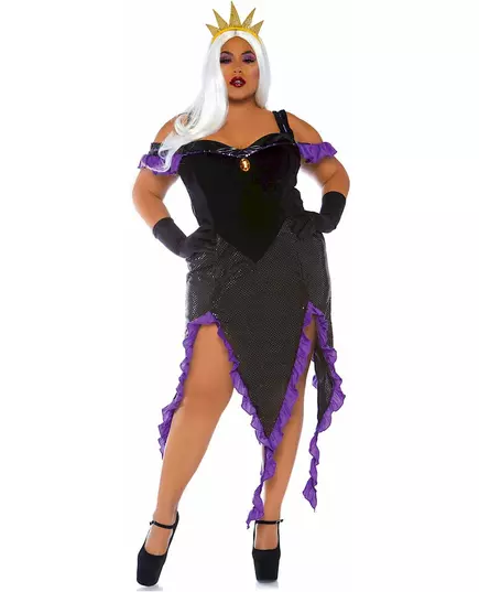Plus size mořská čarodějnice kostým pro ženy, Velikost: XXX-Large/XXXX-Large (54-58)