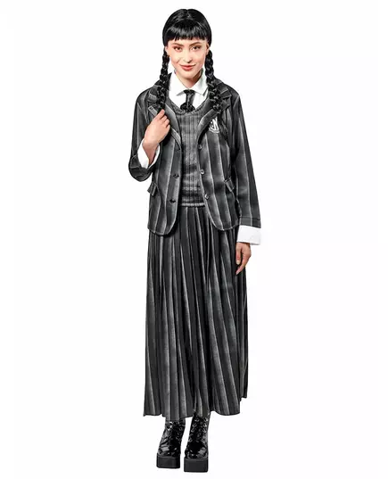 Kostým Wednesday Addams – školní uniforma pro ženy, Velikost: Medium