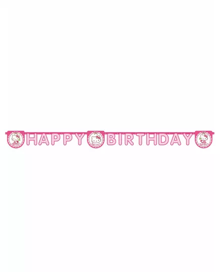 1 girlanda Happy Birthday Hello Kitty 2 m, image 2