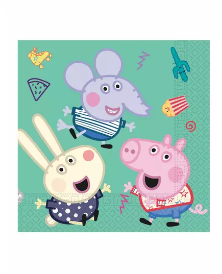 20 papírových ubrousků Peppa Pig 33 × 33 cm, image 2