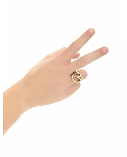 Zlatý hippie prsten pro dospělé, image 2