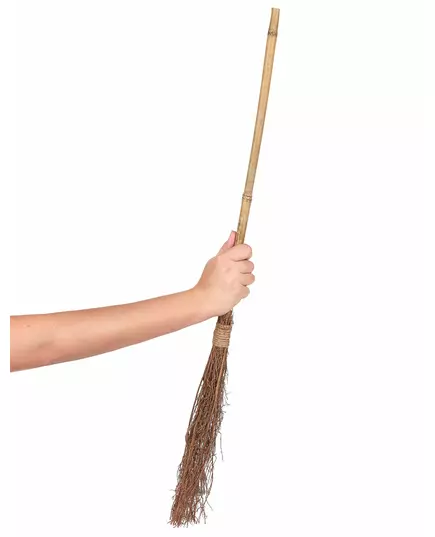 Dřevěné čarodějnické koště 88 cm, image 2