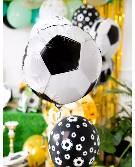 Hliníkový balónek Football party 45 cm, image 2