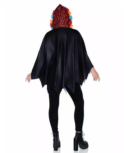 Dámský plášť kostra černý, image 2
