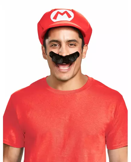 Čepice Mario s knírem pro dospělé, image 2