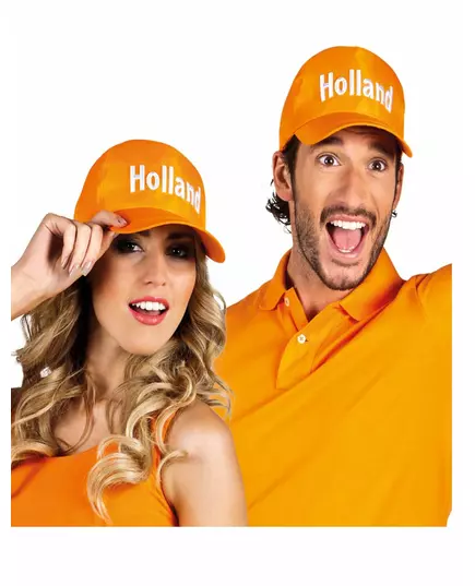 Oranžová fanouškovská čepice Nizozemsko pro dospělé, image 2