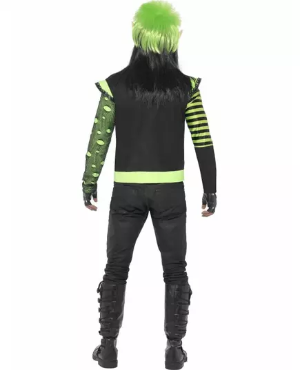 Zelený gotický kabát pro muže, image 2