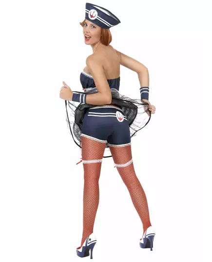 Sexy námořnický kostým – korzetové šaty pro ženy, image 2