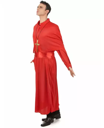 Červený kostým kněze pro dospělé, image 2
