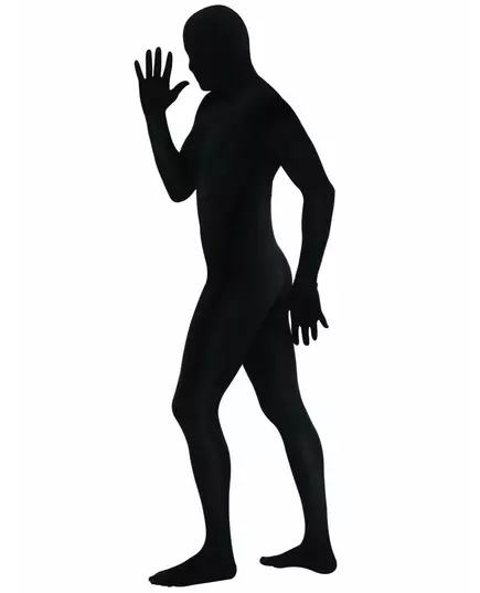Černý „second skin“ kostým pro dospělé, image 2