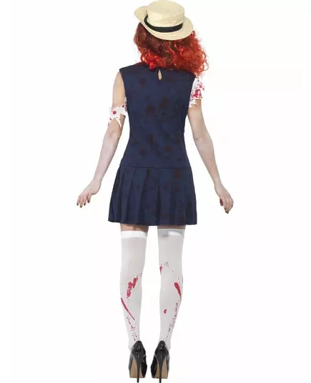 Retro zombie kostým školačky pro ženy, image 2
