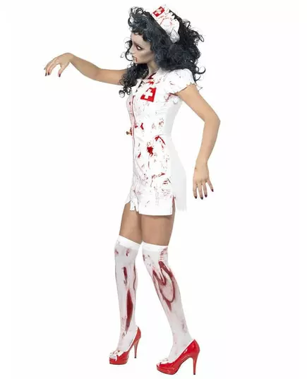 Kostým zombie zdravotní sestry pro ženy Halloween, Velikost: Small, image 2