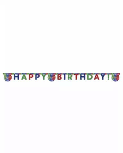 Girlanda Happy Birthday PJ Masks 200 x 16 cm, image 2