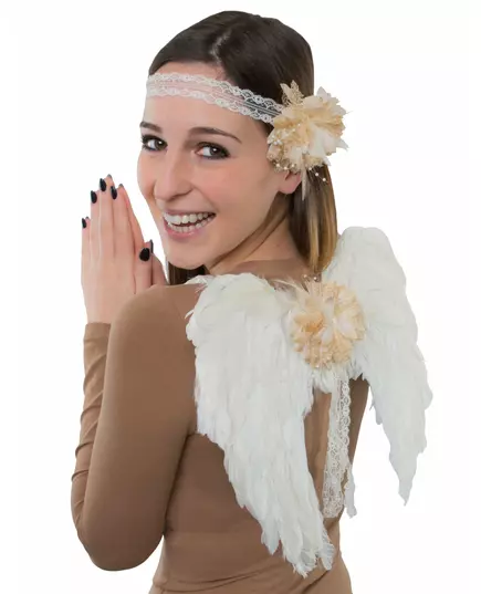 Sada andělská křídla a čelenka pro dospělé, image 2