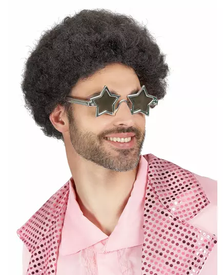 Stříbrné hvězdné brýle pro dospělé, image 2