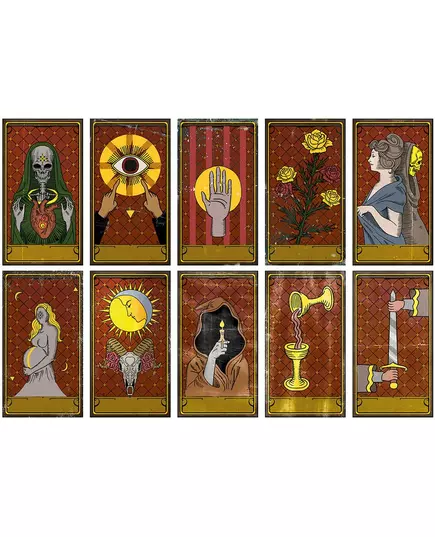 10 voodoo karet 11 × 20 cm, image 2