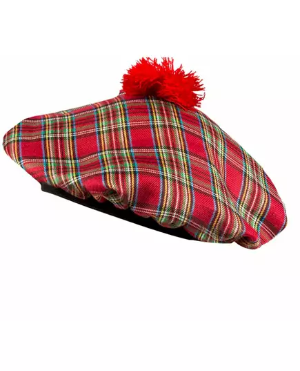 Červený skotský baret pro dospělé, image 2