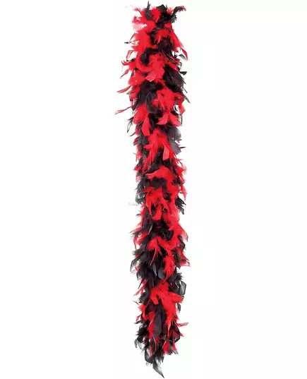 Červeno-černé boa 50 g, image 2