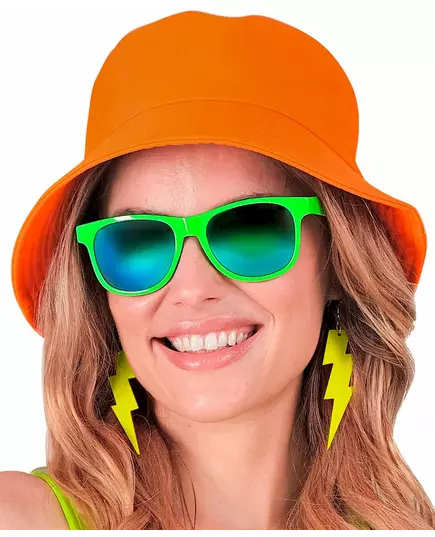 Fluorescenčně oranžový bob pro dospělé, image 2