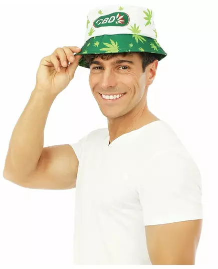 Zelený klobouk Bob CBD Apéro pro dospělé, image 2