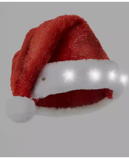 Červená svítící santa čepice, image 2